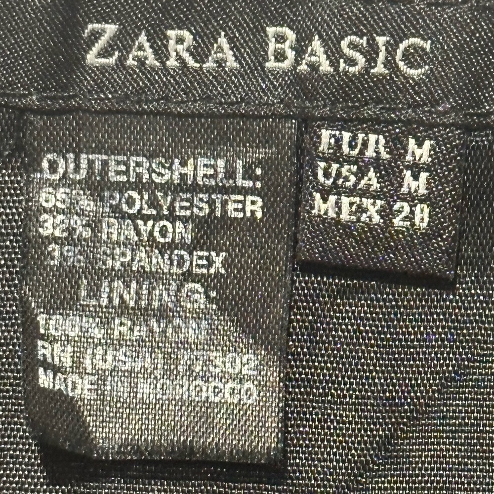Zara Basic Black sleeveless dress - Picture 9 of 10